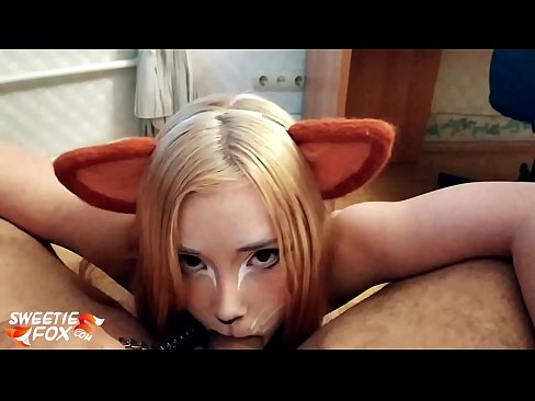 ❤️ Kitsune schluckt Schwanz und Sperma in ihrem Mund ️ Hard porn bei porn de.comicsporn.ru ❌️